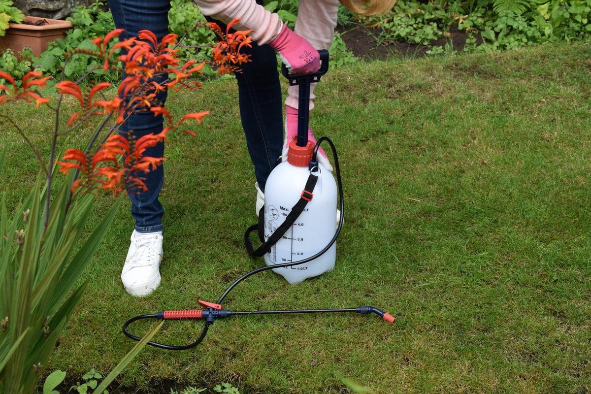 5-Liter-Drucksprühgerät mit Pumpfunktion