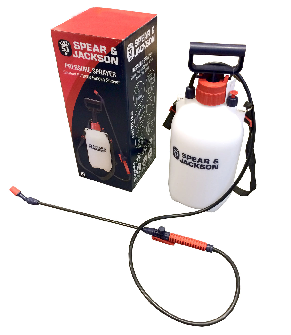 5-Liter-Drucksprühgerät mit Pumpfunktion